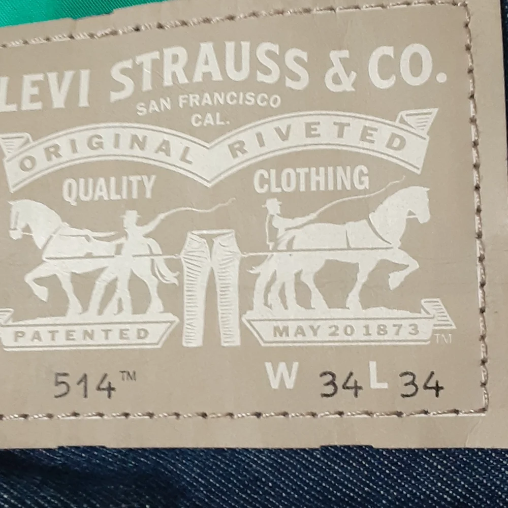 Levi’s 514 Straight Leg Jeans Men’s 34x34 NWOT Medium Wash Classic Fit